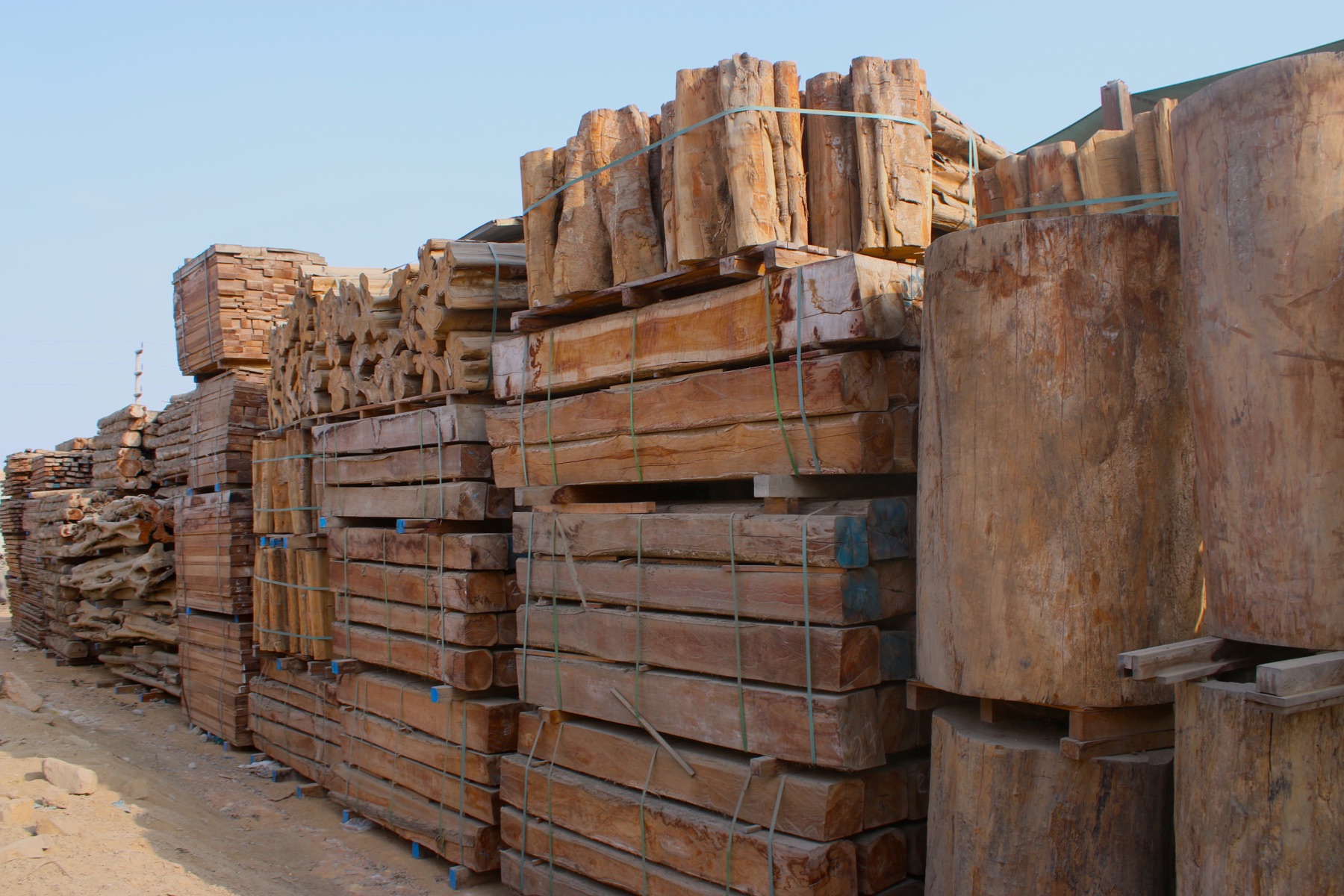 Durmientes de madera
