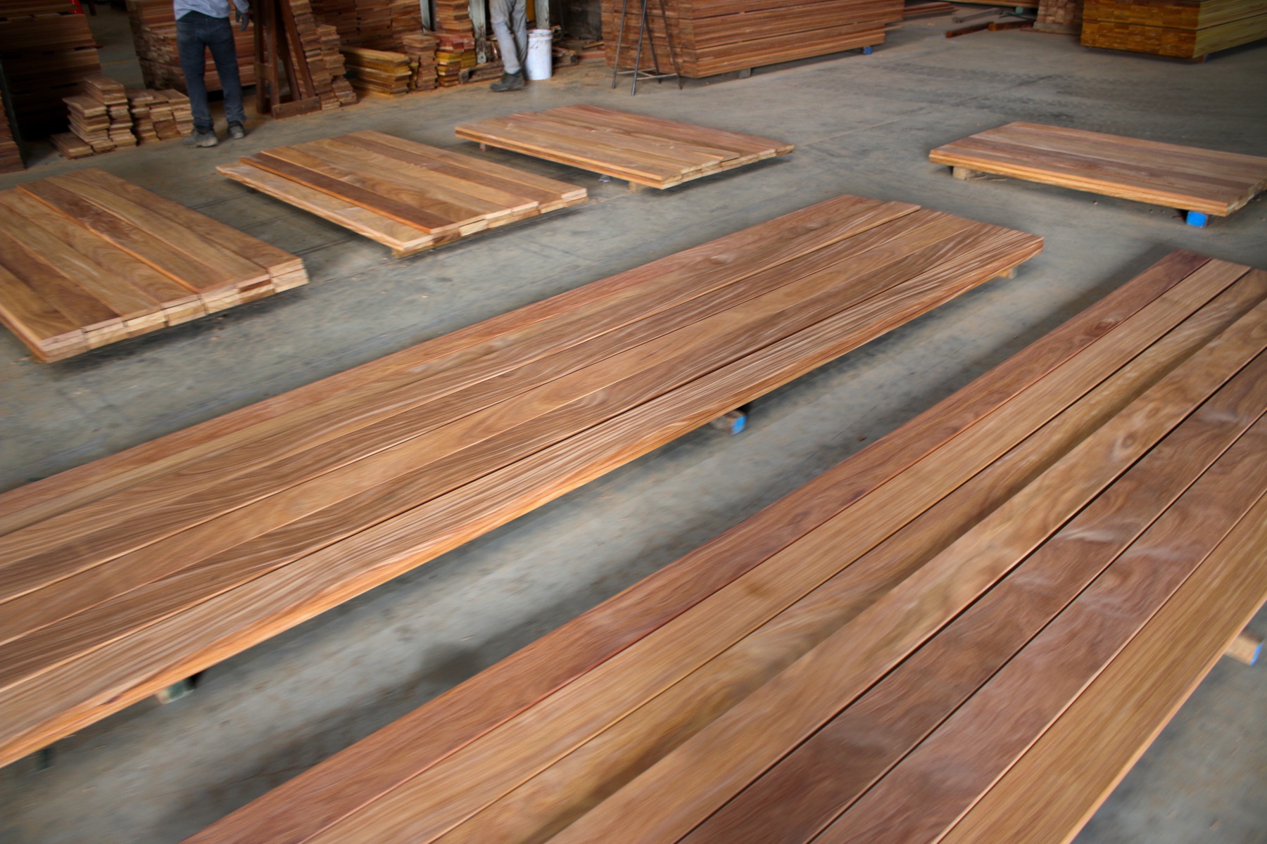 Decking de madera para exterior