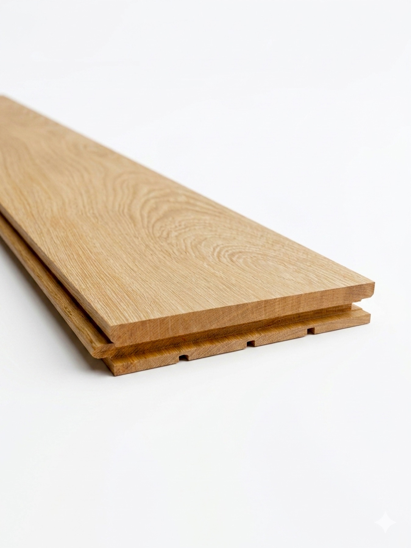 Piso de madera de alta densidad con veta natural