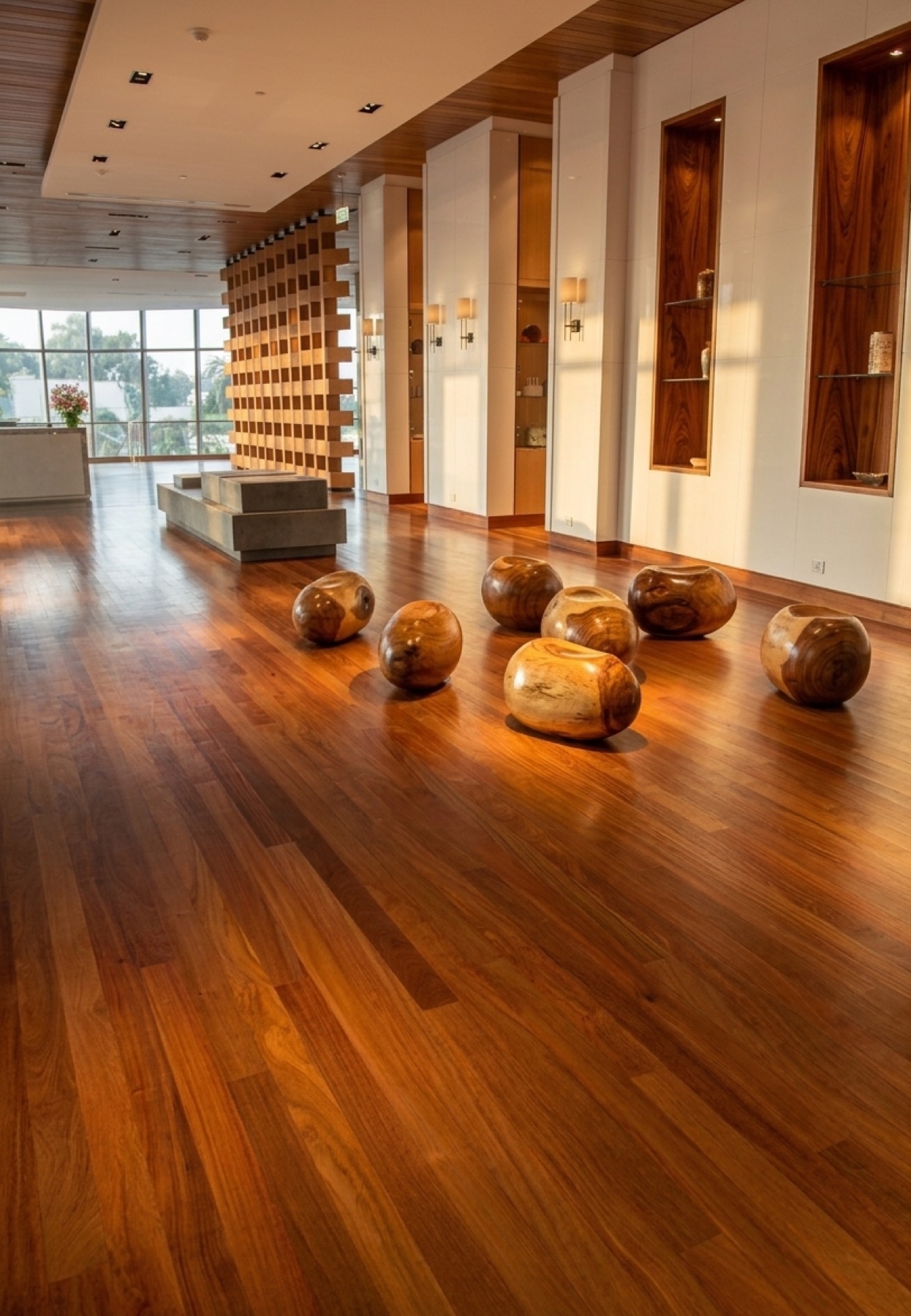 Piso de madera de alta densidad