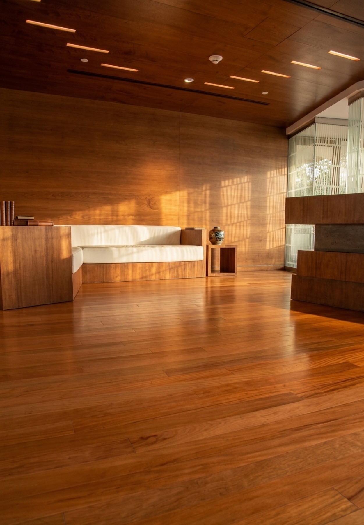 Piso de madera de alta densidad